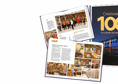 Commemorative Book: Goulburn Soldiers Club 101 Years